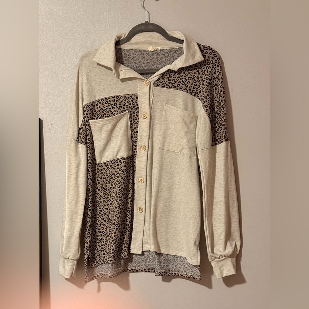 Cheetah Print Flannel